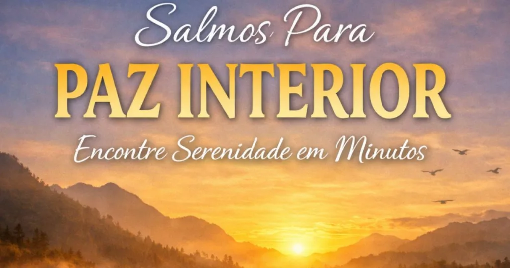 Salmos Para Paz Interior: Encontre Serenidade em Minutos com Estas Leituras Bíblicas